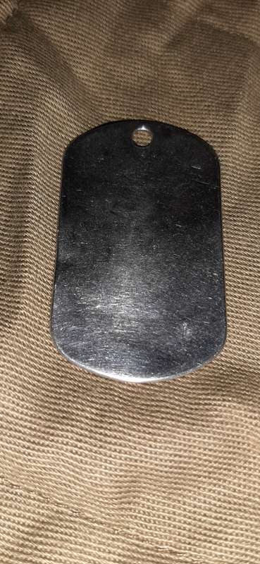 ** ORIGINAL-  BORDER WAR: South African Police (S.A.P) / SWA Police (SWAPOL) ID DISC `DOG TAG` **.