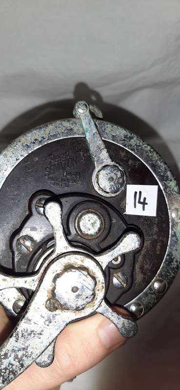 **ORIGINAL- Penn Senator II4-H  Deep Sea Large Game Fish Baitcasting Reel #14 (18cm).**