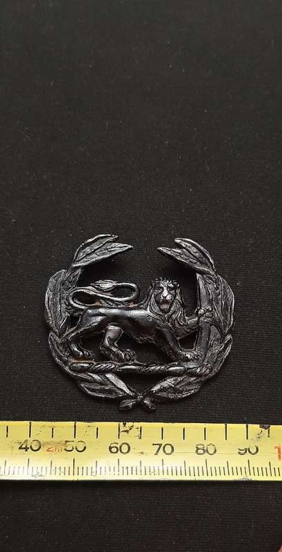 ** Rhodesian Bush War: Warrant Officer 2nd Class Black Anodised Rank.**