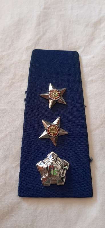 ** Border War: South African Air Force (SAAF) Colonel Rank Insignia Shoulder Board.**