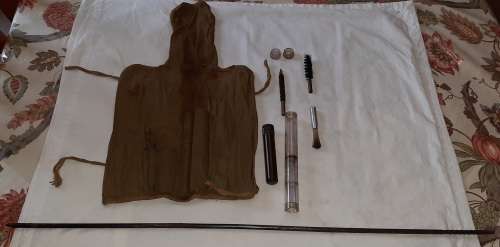 ** Rhodesian Bush War:  FN FAL Rifle Cleaning Kit (Complete).**