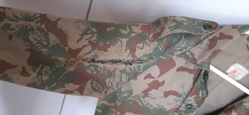 ** ORIGINAL- S.A.P  Unit 9 (Port Natal) Camouflage One-Piece Field Unit Overall (Medium).**