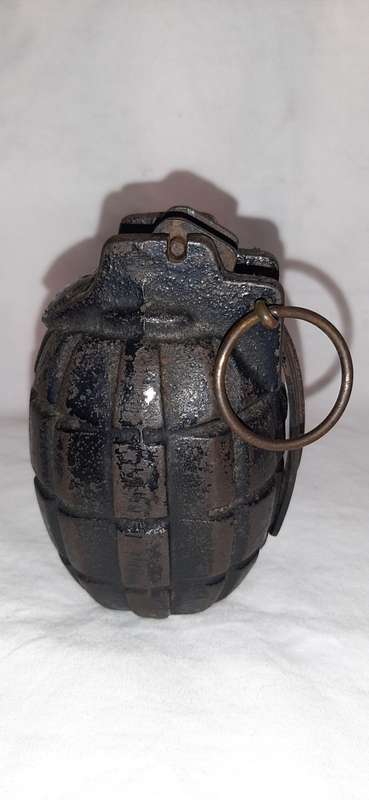 ** ORIGINAL- WW2  No.36 Deactivated Mills Grenade w/ Parts.**