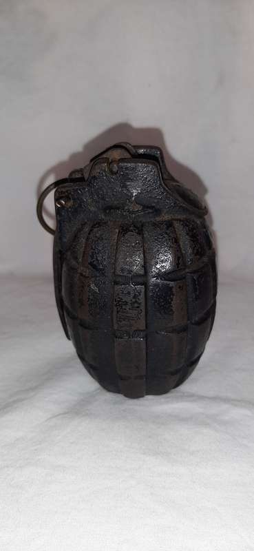 ** ORIGINAL- WW2  No.36 Deactivated Mills Grenade w/ Parts.**