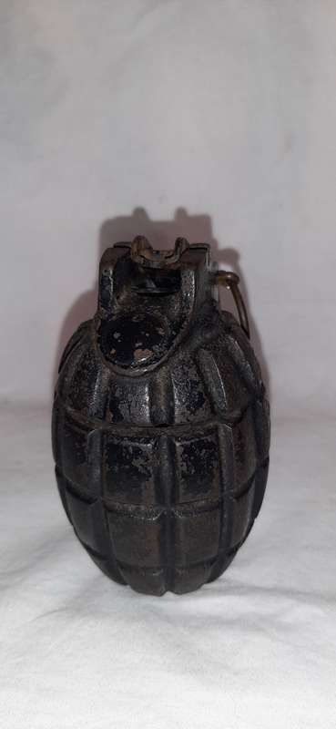 ** ORIGINAL- WW2  No.36 Deactivated Mills Grenade w/ Parts.**