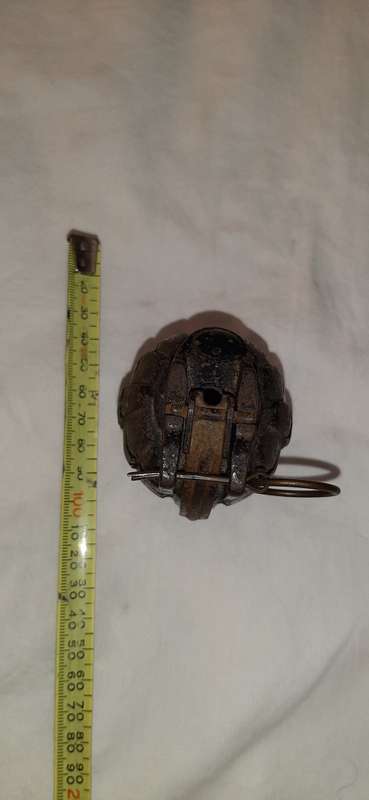 ** ORIGINAL- WW2  No.36 Deactivated Mills Grenade w/ Parts.**