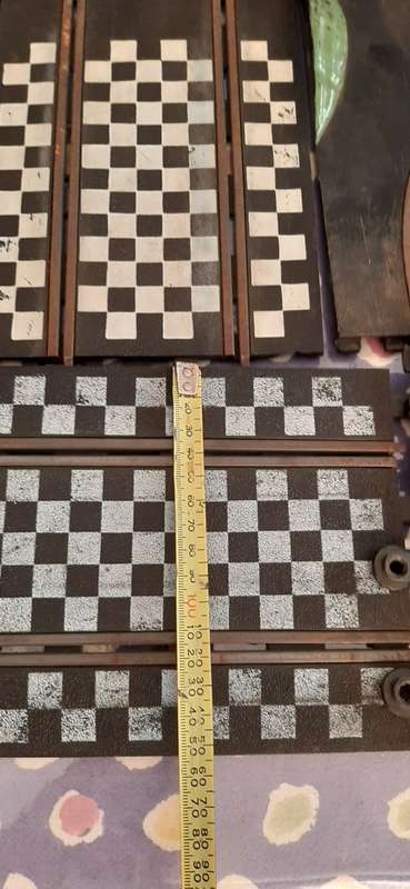 ** ORIGINAL : Tri-Ang `Scalextric` Assorted Tracks x 14 (Lot #3).**
