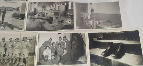 **ORIGINAL :  1956 Southern Rhodesia Volunteers Training Photos at Salisbury Barracks (x 15).**