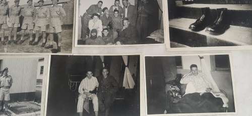 **ORIGINAL :  1956 Southern Rhodesia Volunteers Training Photos at Salisbury Barracks (x 15).**
