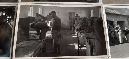 ** RARE : 1956 Southern Rhodesia Volunteers Intake and Training in Salisbury Photographs (x 7).**