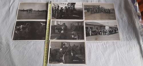 ** RARE : 1956 Southern Rhodesia Volunteers Intake and Training in Salisbury Photographs (x 7).**