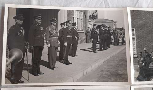 ** RARE : 1956 Rhodesia-Nyasaland Appointment of Sir Roy Welensky Parade Photographs (x 9) Lot #1.**