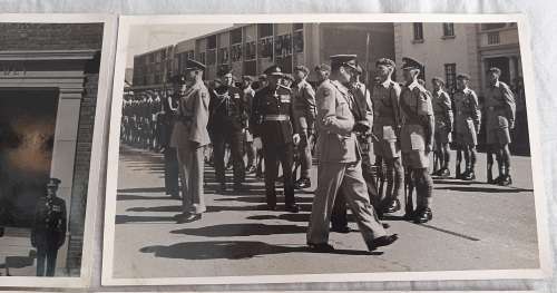 ** RARE : 1956 Rhodesia-Nyasaland Appointment of Sir Roy Welensky Parade Photographs (x 9) Lot #1.**