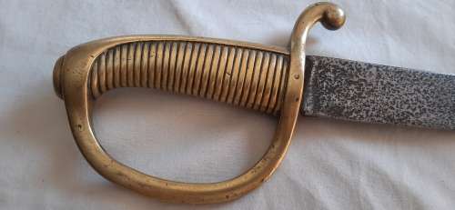 **ORIGINAL- 1804 Napoleonic French First Empire Fusilier`s Briquet Sword ( 71cm).**