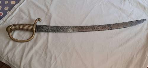**ORIGINAL- 1804 Napoleonic French First Empire Fusilier`s Briquet Sword ( 71cm).**