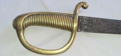 **ORIGINAL- 1804 Napoleonic French First Empire Fusilier`s Briquet Sword ( 71cm).**