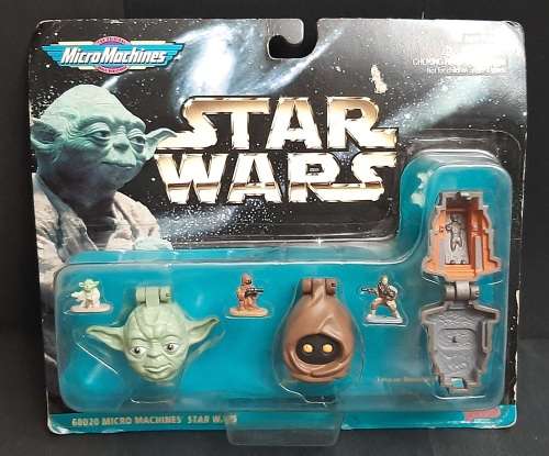 **MINT CONDITION : STAR WARS 1996/7 `Micro Machines` Collection III Jawa, Yoda and Leia.  .**