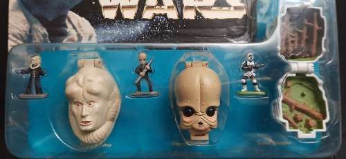 **MINT CONDITION : STAR WARS 1996/7 `Micro Machines` Collection IV Scout Trooper et al .**