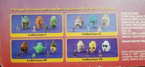 **MINT CONDITION : STAR WARS 1996/7 `Micro Machines` Collection II Tusken Raider et al .**