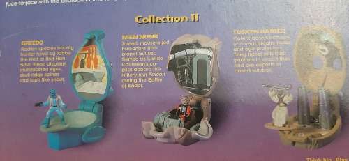 **MINT CONDITION : STAR WARS 1996/7 `Micro Machines` Collection II Tusken Raider et al .**