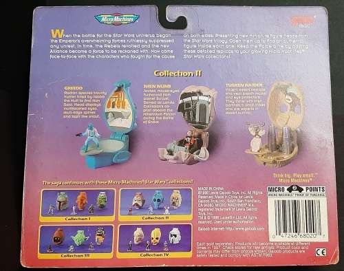 **MINT CONDITION : STAR WARS 1996/7 `Micro Machines` Collection II Tusken Raider et al .**
