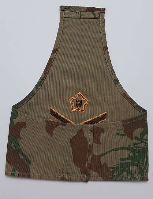 ** Pre-1994 South African Police (SAP) Camo Sergeant Brassard and ABS-ISD 2  Chest Flash **