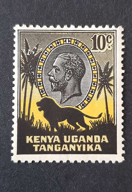 ** 1935 KGV B/Y Kenya, Uganda, Tanganyika 10c Stamp (Unused).**