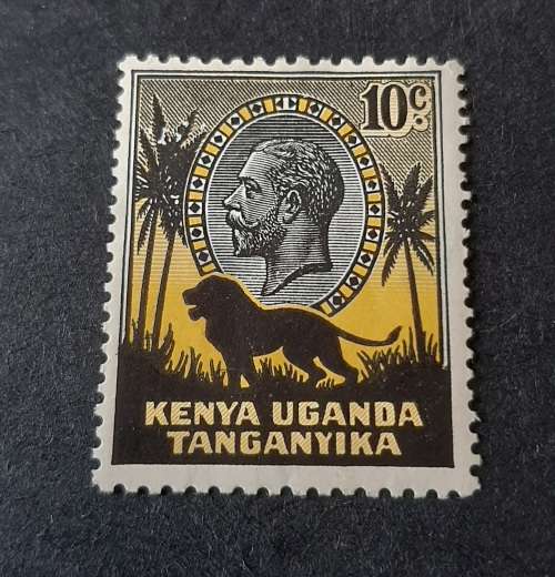** 1935 KGV B/Y Kenya, Uganda, Tanganyika 10c Stamp (Unused).**