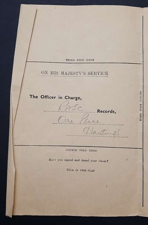 ** ORIGINAL- WWII British Army Soldier`s Release Book and .925 Sterling Silver ID Bracelet.**