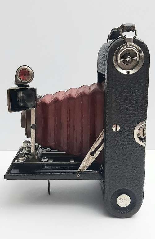 ** ORIGINAL: 1902 Eastman Kodak No.3 Model E-4 Camera and Leather Case.**