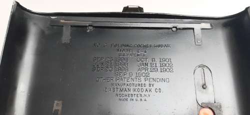 ** ORIGINAL: 1902 Eastman Kodak No.3 Model E-4 Camera and Leather Case.**