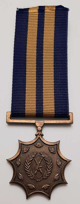 ** Azanian Peoples` Liberation Army (APLA) Bronze Medal for Merit w/ Ribbon  [Full-Size].**