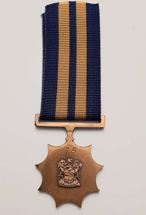 ** Azanian Peoples` Liberation Army (APLA) Bronze Medal for Merit w/ Ribbon  [Full-Size].**