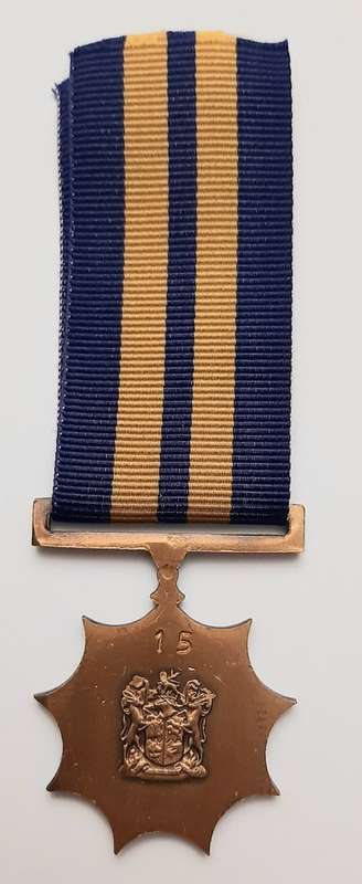 ** Azanian Peoples` Liberation Army (APLA) Bronze Medal for Merit w/ Ribbon  [Full-Size].**