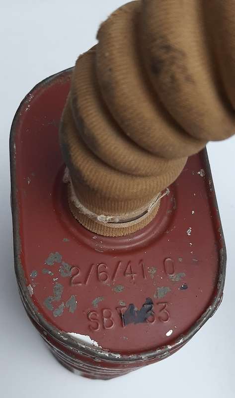 ** WW2 : 1941 South African No.4 MK III Respirator w/ Filter (Canadian Supplied) [Size : Large].**