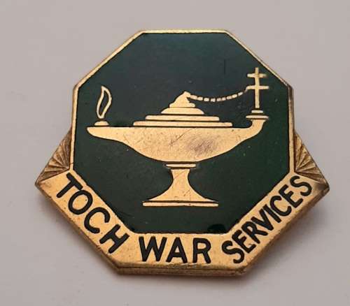 ** WW2 : South African  TOCH War Services Badge (S.A. Mint Marked).**