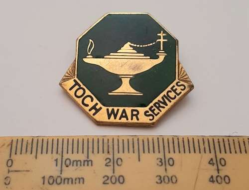 ** WW2 : South African  TOCH War Services Badge (S.A. Mint Marked).**