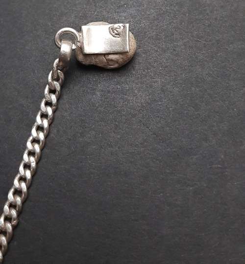 ** STUNNING:  1940s Southern Rhodesia .925 Silver Coin Rivière Ladies` Necklace (66.20 g).**