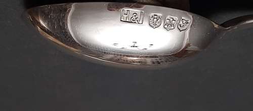 Stunning .925 Sterling Silver 1937 King George VI Coronation Tea Spoon Set (x6)