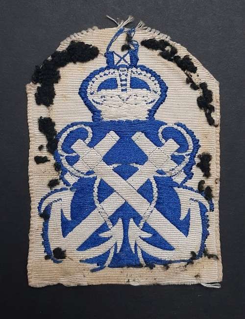 ** WW2 Royal Navy : Petty Officer Tropical Dress Rank Insignia.**