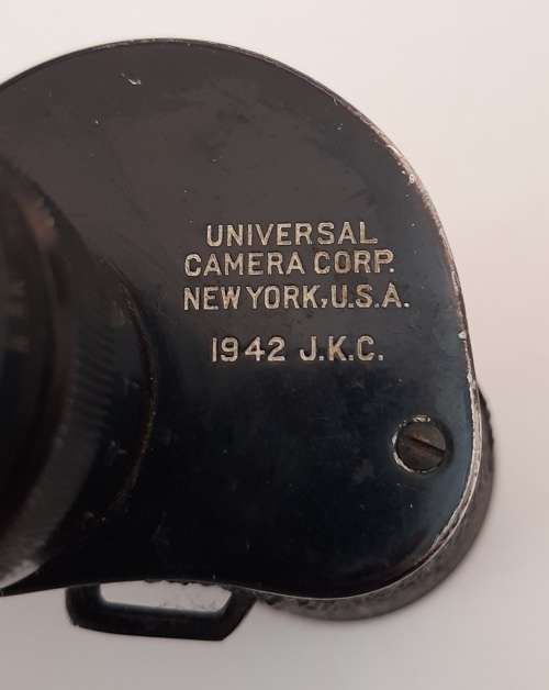 ** WW2 : 1942 Union Defence Force M6 Binoculars and Patt.37 Webbing Case.**