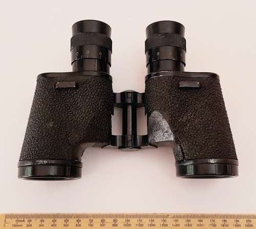 ** WW2 : 1942 Union Defence Force M6 Binoculars and Patt.37 Webbing Case.**
