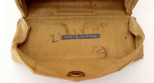 ** WW2 : 1942 Union Defence Force M6 Binoculars and Patt.37 Webbing Case.**