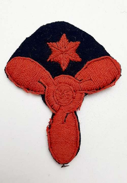 ** WW2 : Royal Navy Leading Stoker (Petty Officer) Trade Sleeve Insignia. **