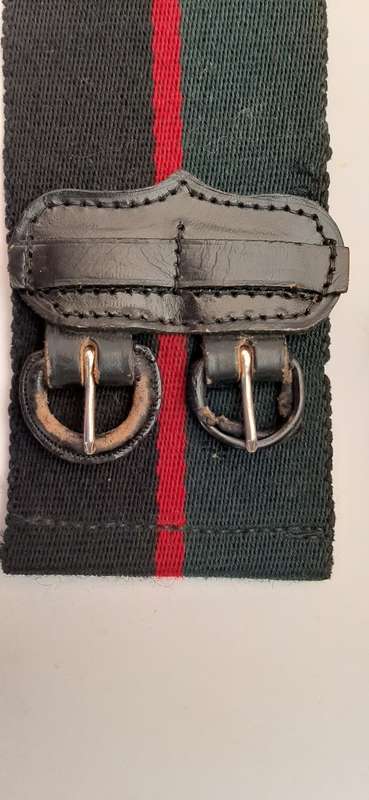 ** Rhodesian Bush War:  1970s The Rhodesia Regiment Stable Belt #2 (Used).**