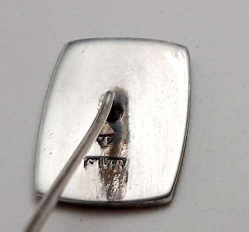 ** Rhodesian .925 Silver Tie / Lapel Pin with Zimbabwe Bird (3.13 g).**