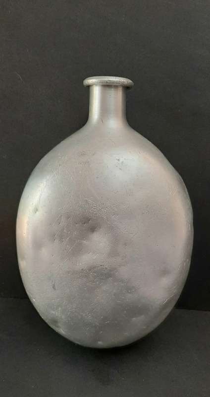 ** WWI (1914-18) Bulgarian Infantry Aluminium Waterbottle/Canteen ( USED ).**