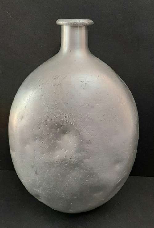 ** WWI (1914-18) Bulgarian Infantry Aluminium Waterbottle/Canteen ( USED ).**