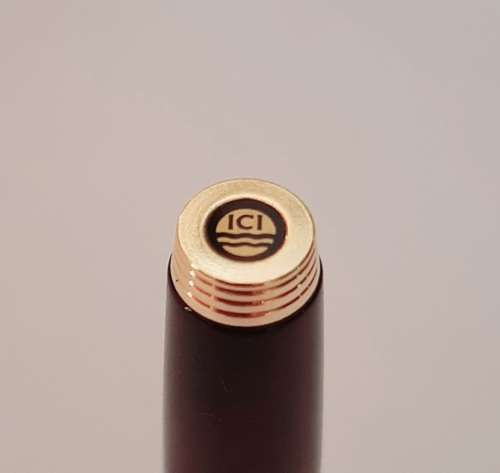 ** Vintage `Tortoise Shell` Parker Pen w/ 14K Gold Nib (585) and Case **