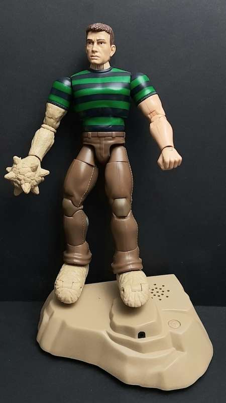 2007 Marvel Spiderman 3 Sandman Action Figure with original base 29 cm